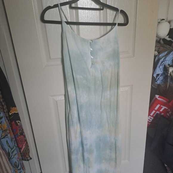 Ghanda Dresses & Skirts - Blue, Yellow and Green Dress